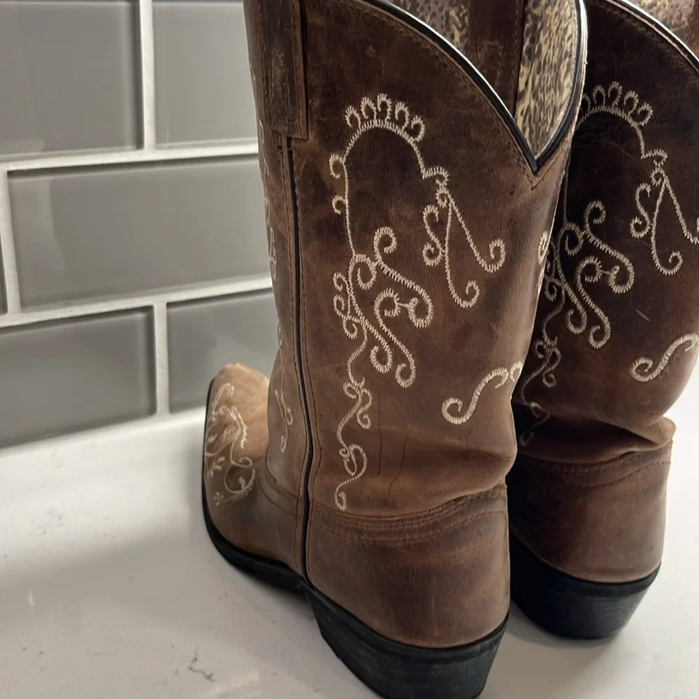 Smoky Mountain Girls Jolene Snip Toe Boots‎ Size 4.5 R